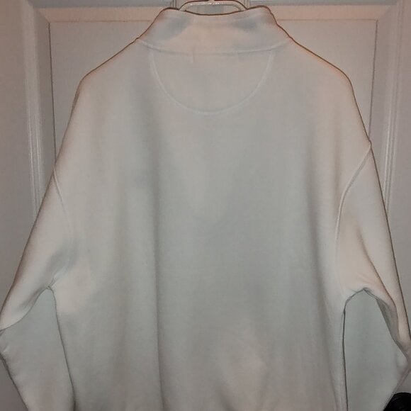 ROYAL CARIBBEAN LOGO SWEATSHIRT 1/4 ZIP FLEECE PULLOVER COTTON/POLY MENS SZ S-M - Picture 2 of 9